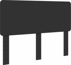 vidaXL Fejtámla Fekete tölgy 150 cm Faanyag