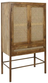 Barna mangófa komód 90x160 cm Nipas – Light &amp; Living