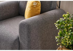 Fotel Noyalepo L (szürke + dió). 1106531