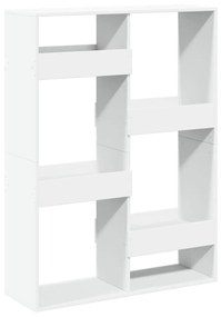 fehér szerelt fa térelválasztó 100 x 33 x 135 cm