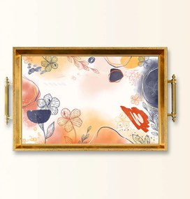 Üveg tálca, 38×24 cm – TPEA9795