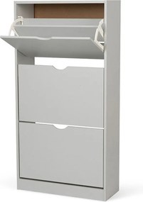 Szürke billenő ajtós cipőtartó 60x118x24 cm Stelo – Bonami Essentials