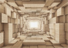 Fotótapéta Flizelin Dekoratív tapéta Fa alagút 208x146 Ragasztó