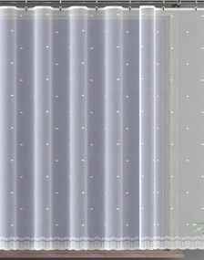 Mg Függöny 628/124 Fehér 300x160cm Kész Szalaggal M