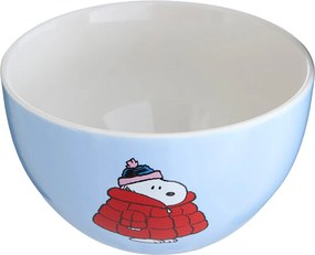 PEANUTS müzlistál 600 ml, Snoopy kabátban
