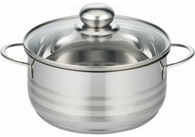 Elo 22116 Basic Rozsdamentes acél edény Brillant16 cm, 1,3 l, 1,3 l