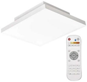 EMOS LED Dimmelhető mennyezeti lámpa LED/18W/230V + távirányító négyzet 2700K-6000K EMS814