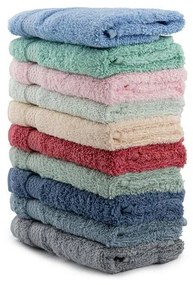 Törölközőkészlet 10 db-os Rainbow 30x55cm Több színben, kombináció A
