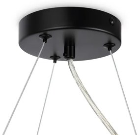 Maytoni MOD545PL-11B - Csillár zsinóron DALLAS 11xG9/28W/230V fekete