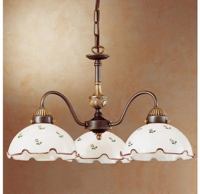 Kolarz 731.83.70 - Csillár láncon NONNA 3x E27/75W/230V