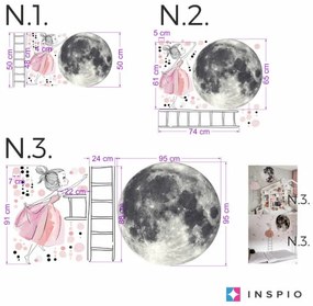 INSPIO Falmatrica - Hold és kislány létrával