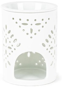 Whittle porcelán aromalámpa, fehér, 8,5 x 12 cm