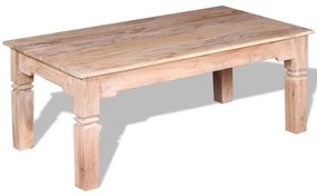 tömör akácfa dohányzóasztal 110x60x45 cm