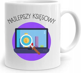 Könyvelő Bögre Legjobb Könyvelő Nyomtatott Fényképpel