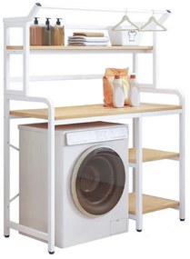 DARBY mosógép fölé polc, tölgyfa