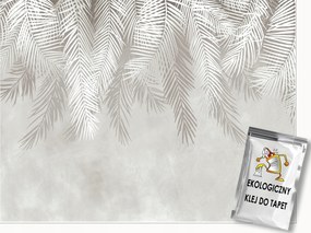 Fotótapéta Pálmalevelek Tollak Hálószoba Nappali Fali Tapéta 350x250