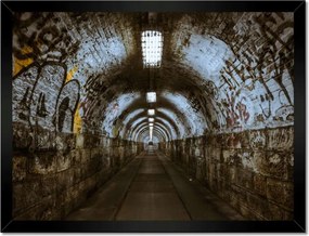 Poszterek keretben 40x30 Alagút