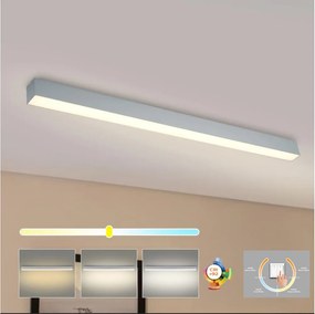 Brilagi - LED fürdőszobai mennyezeti lámpa SLEEKLINE LED/40W/230V ezüstszínű IP44