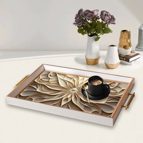 Üveg tálca, 38×24 cm – TPB9800