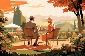 Poszter 86,4x56,8cm Retro Randi