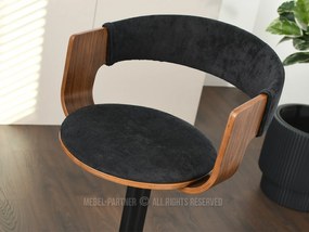 Szék Hoch (sötét dió + fekete). 1110589