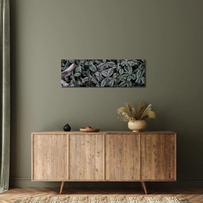 Kép - Fagyasztott növények (órával) (90x30 cm)