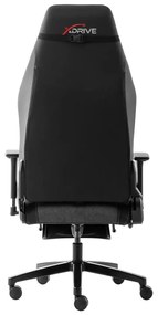 FIRTINA Massage TX 200 KG teherbírású szövet gamer szék lábtartóval, beépített masszázs- és fűtés funkcióval, 3D kartámasz