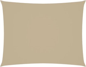 vidaXL bézs téglalap alakú oxford-szövet napvitorla 3,5 x 5 m
