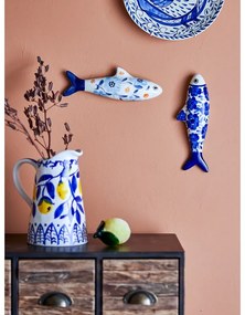 Agyagkerámia fali dekoráció 26x9 cm Dunne – Bloomingville