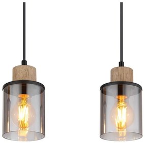 Globo 15707-3H - Csillár zsinóron REID 3xE27/15W/230V