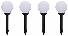 8 db kültéri gyalogjáró LED-lámpa cölöppel 15 cm