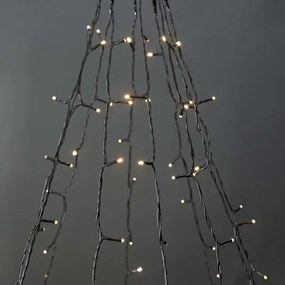 Nedis WIFILXT11W200 - LED Karácsonyi függöny 200xLED/8 funkció 5x7m IP65 Wi-Fi Tuya