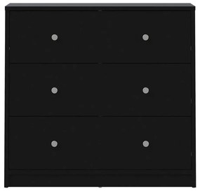 May fekete komód, 72 x 68 cm - Tvilum