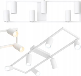 Mennyezeti lámpa Mozgatható Led halogén lámpatest 6x GU10 Spot reflektor fali lámpa