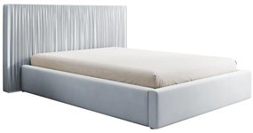 Franciaágy 160 cm Thala 160 (ágyráccsal) (tárolóhellyel) (világosszürke + fekete). Akció -15%. 1099728