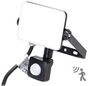 Aigostar - LED Reflektor érzékelővel LED/30W/230V 4000K IP65 fekete