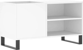 vidaXL fehér szerelt fa hanglemezszekrény 85x38x48 cm