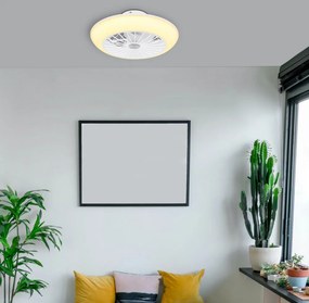 Globo Lafee 03632W mennyezeti ventilátoros lámpa, 18W LED, 3000K, 1400 lm
