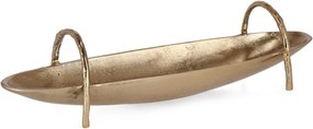 Fém dekoratív tálca 12x47,5 cm Sagar – Bizzotto