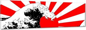 Vászonkép 60x20 Japán Kamikaze