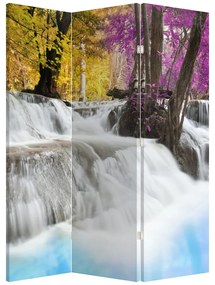 Paraván - Erawan vízesés az erdőben (126x170 cm)