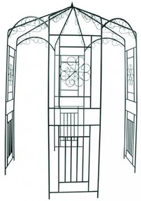 sötétzöld kerti boltív 250 cm