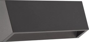 PREZENT 48330 RADIX II. Modern Kültéri Fali Lámpa Szürke LED IP44