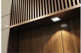 LED Lámpatest, VEGAS, CCT, 100*100mm, felületre szerelhető, 12V, 140lm, 3W, kábellel, csatlakozóval, N