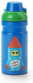 Kék gyerek ivópalack 390 ml Rocket – LEGO®