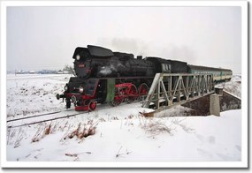 Poszterek keretben 60x40 Gőzmozdony Ol 49-59