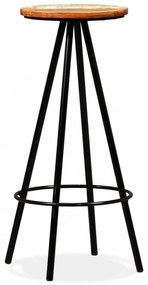 5 részes tömör újrahasznosított fa bárszett