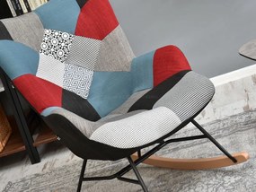 Fotel Sibyla (patchwork + fehér bükk). 1110388