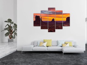 Kép - Emlékmű - völgy Arizonában (150x105 cm)