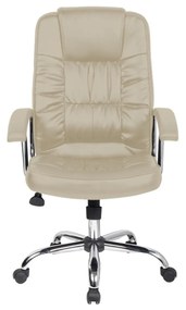 Ergonomikus irodai szék, Bedora Abraj, ekológikus bőr, bézs